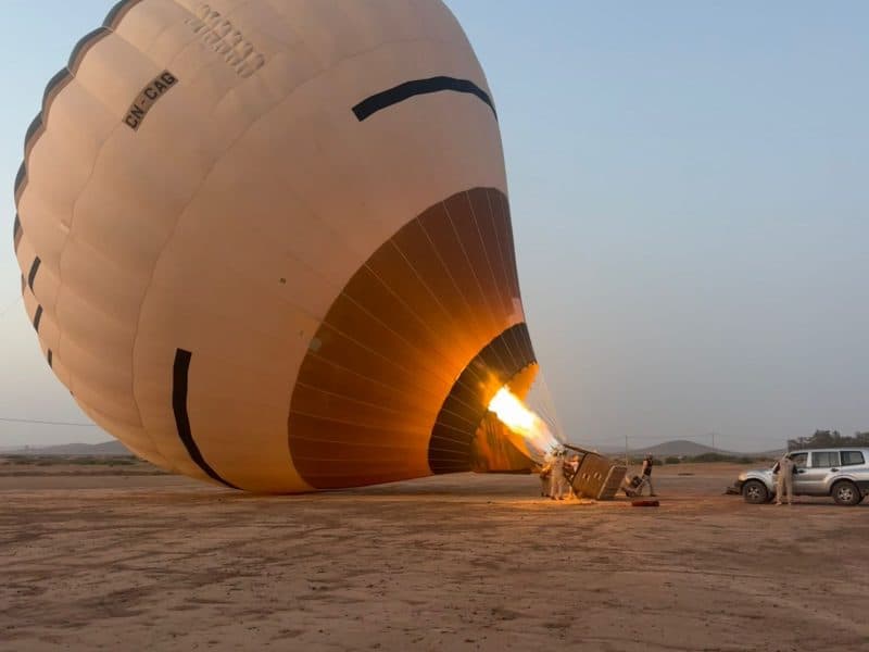 Vol en montgolfière au-dessus de Marrakech image 2