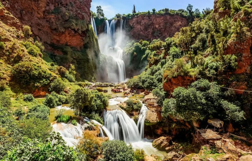 From Marrakech Ouzoud Waterfalls Guided Tour