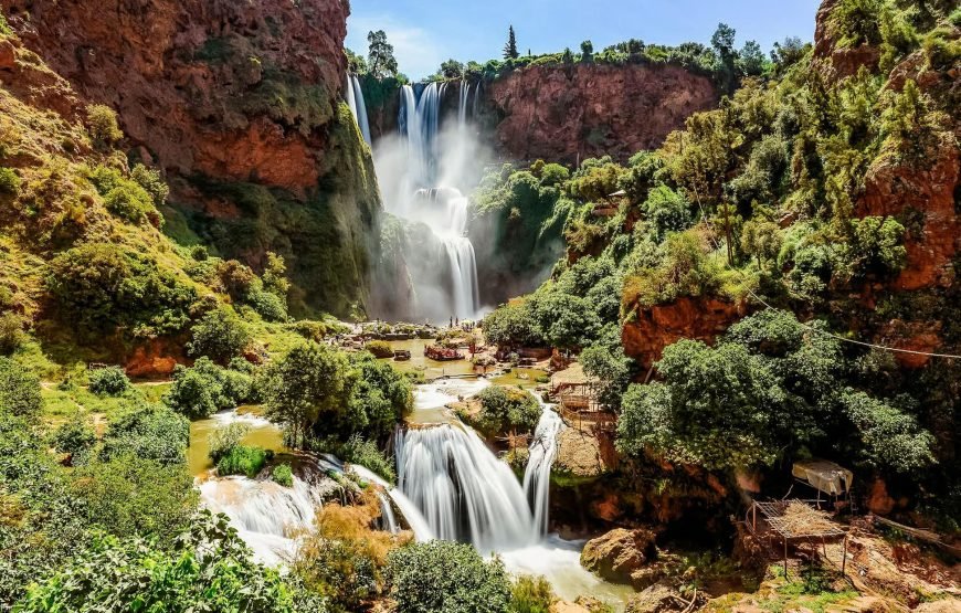 From Marrakech Ouzoud Waterfalls Guided Tour