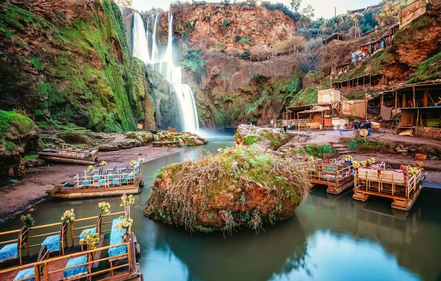From Marrakech Ouzoud Waterfalls Guided Tour