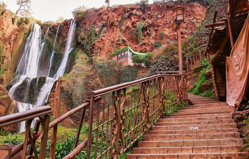 From Marrakech Ouzoud Waterfalls Guided Tour