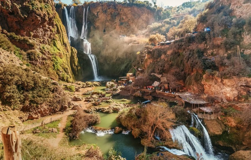 From Marrakech Ouzoud Waterfalls Guided Tour