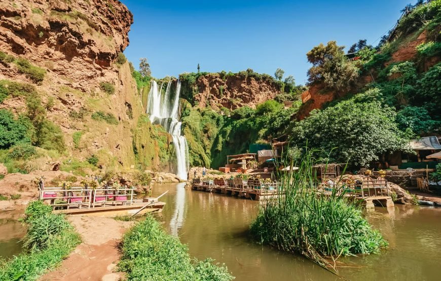 From Marrakech Ouzoud Waterfalls Guided Tour