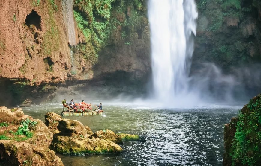 From Marrakech Ouzoud Waterfalls Guided Tour