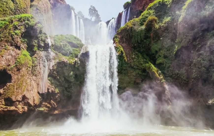 From Marrakech Ouzoud Waterfalls Guided Tour