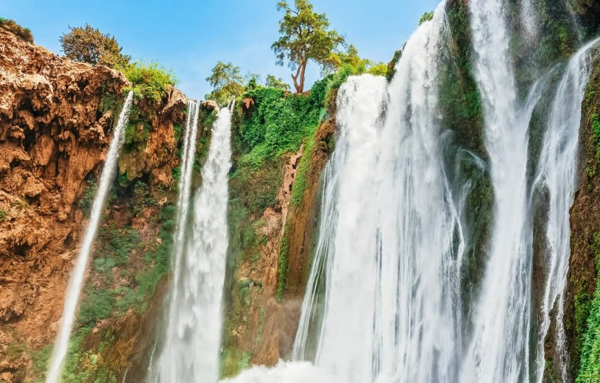 From Marrakech Ouzoud Waterfalls Guided Tour