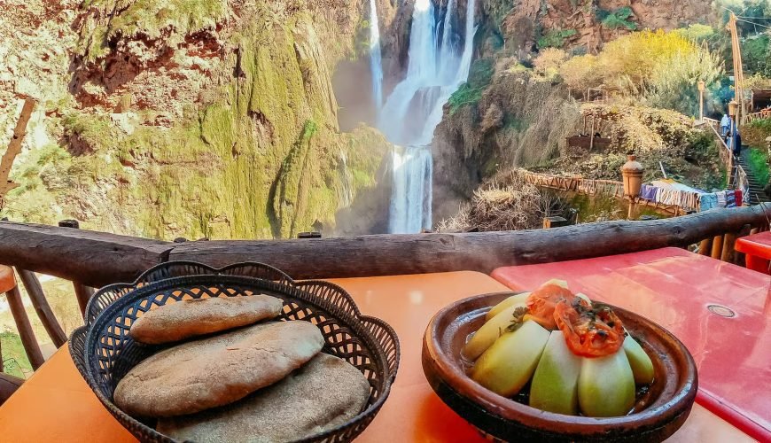 Au départ de Marrakech Visite guidée des cascades d&rsquo;Ouzoud