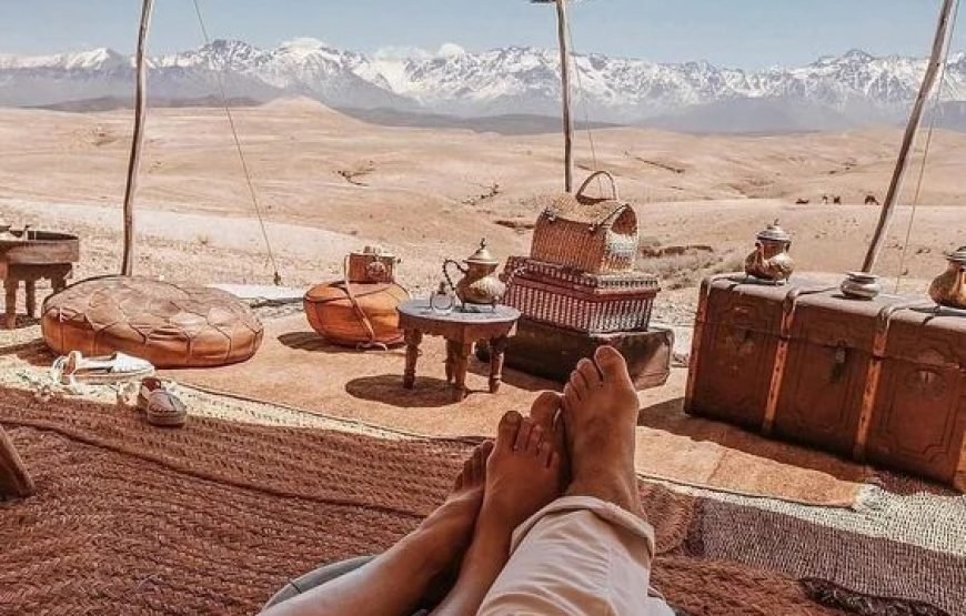 Agafay Desert Quad & Camel Rides with Dinner