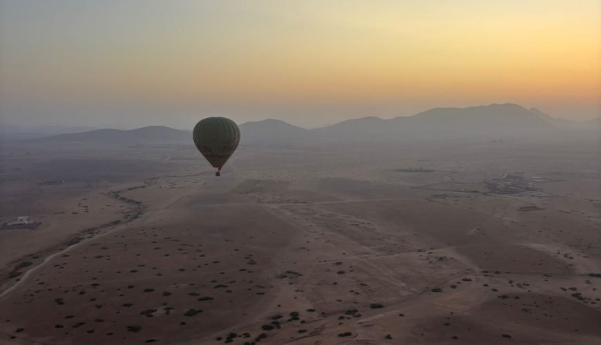 Paseo en Globo Aerostático sobre Marrakech